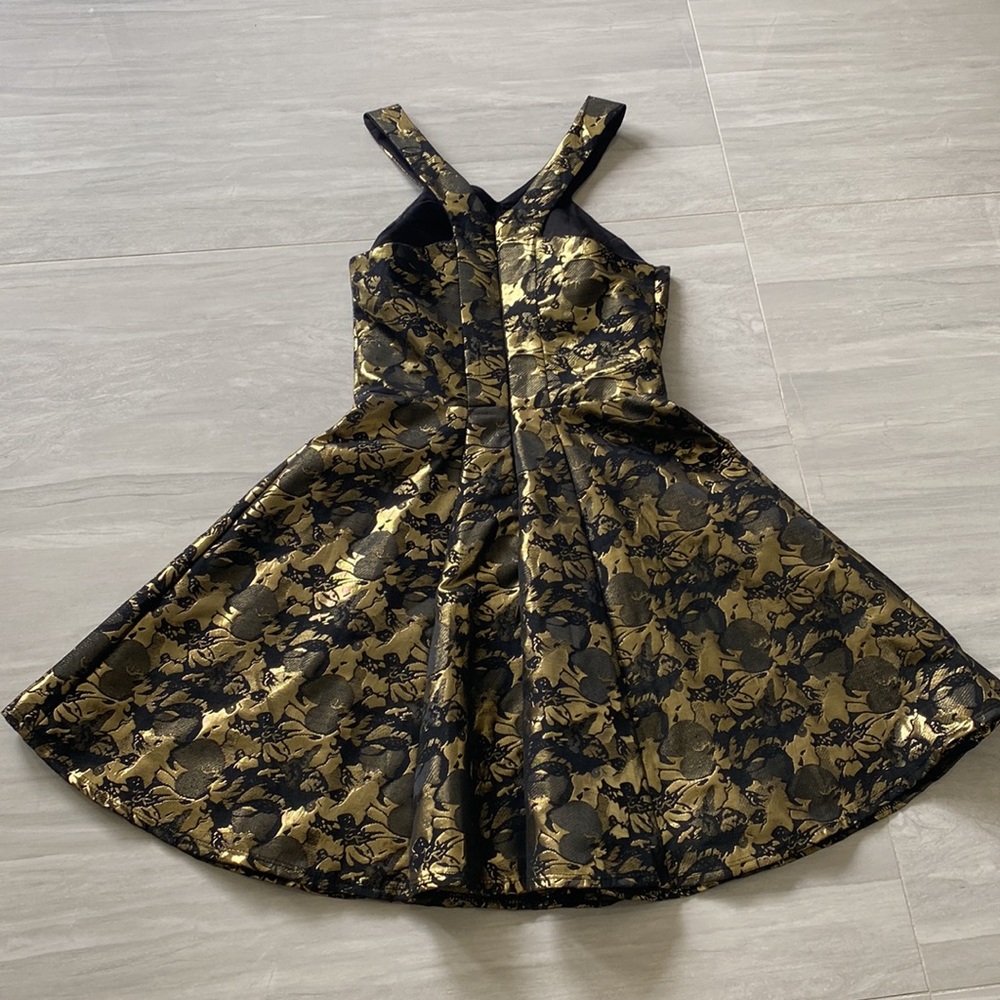 Aqua Capsule Fit and Flare Cocktail Dress - Picture 2 of 5